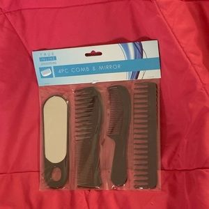 Combs and mirror set